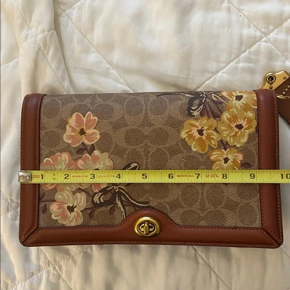 Coach 1941 Riley Prairie Floral Print Crossbody Handbag Limited Pre-owned $450 - Picture 12 of 16